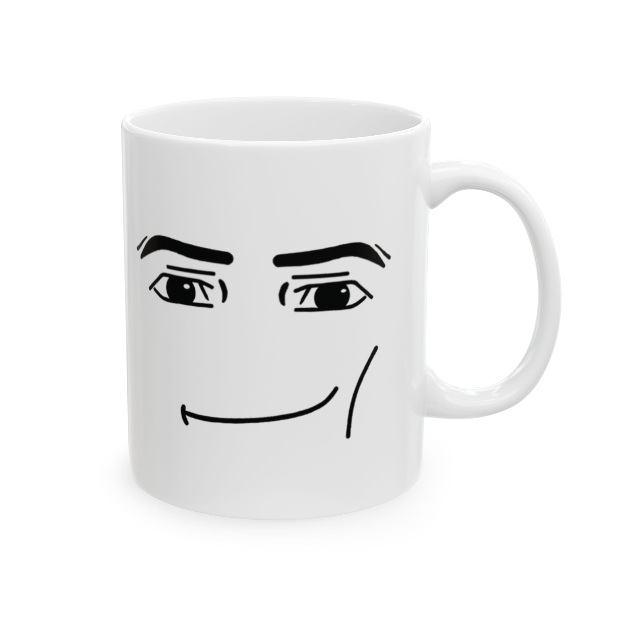 Roblox Man Face Mug Ceramic Mug Gamer Roblox Face Mug Gamer Mug