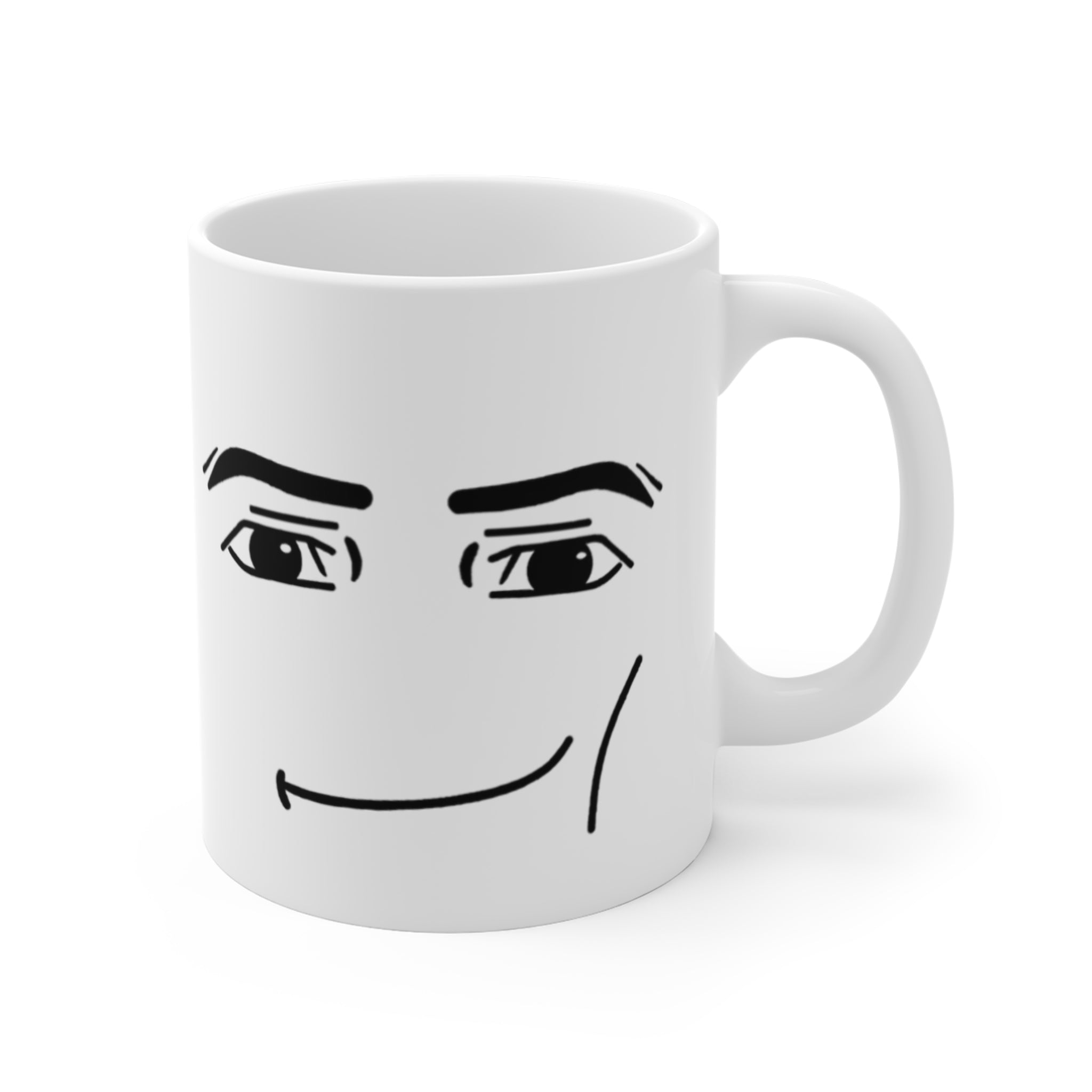 Roblox Man Face Mug Ceramic Mug Gamer Roblox Face Mug Gamer Mug